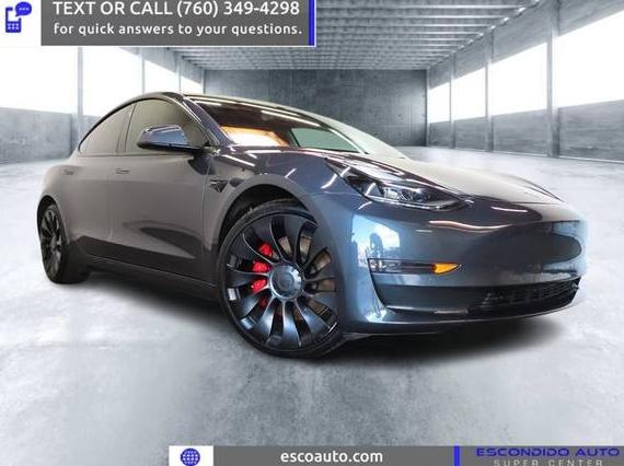 TESLA MODEL 3 2022 5YJ3E1EC9NF269324 image